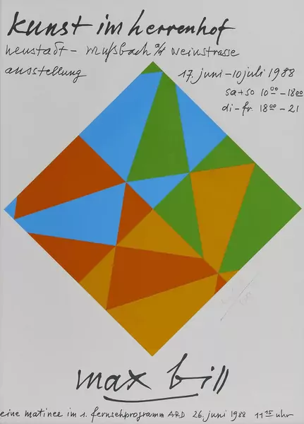 Max Bill (1908-1994) — Genève Enchères