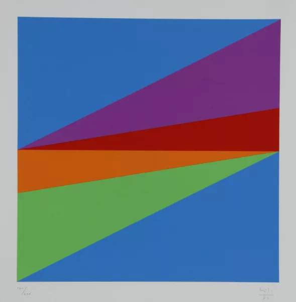 Max Bill — 9 x 5 konkret, 1973