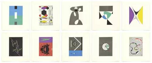 MAX BILL — 10 original-lithos. 1941. — Koller Auktionen