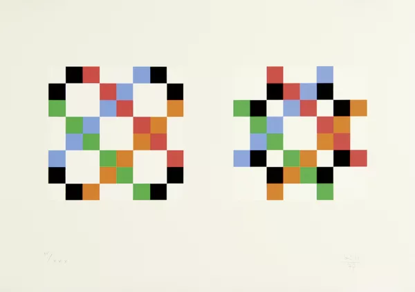 Max Bill — Portfolio. 7 twins, 1977