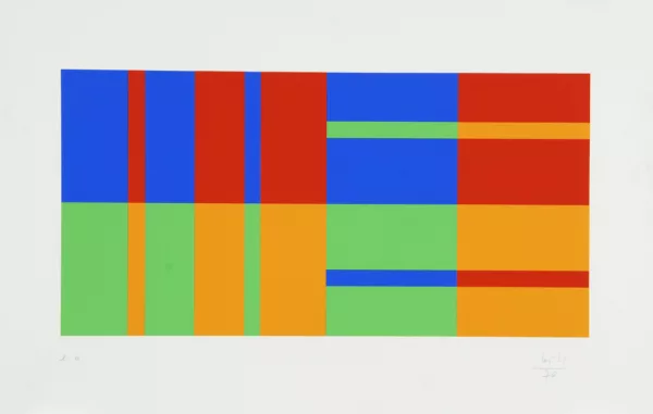 Max Bill — Rhythmus mit gleichen Mengen, 1976