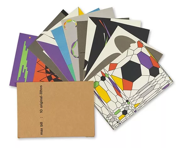 Max Bill — 10 Original-Lithos
