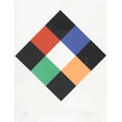 Max Bill — Geometrische Komposition.