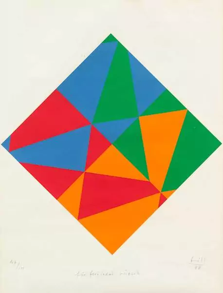 MAX BILL — Ohne Titel. 1988. — Koller Auktionen