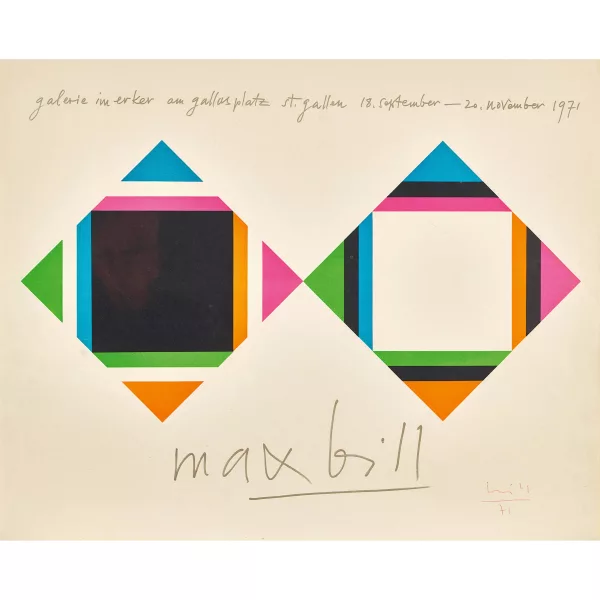 Max Bill — "galerie im erker max bill".