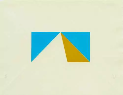MAX BILL — Geometrische Komposition. 1981. — Koller Auktionen