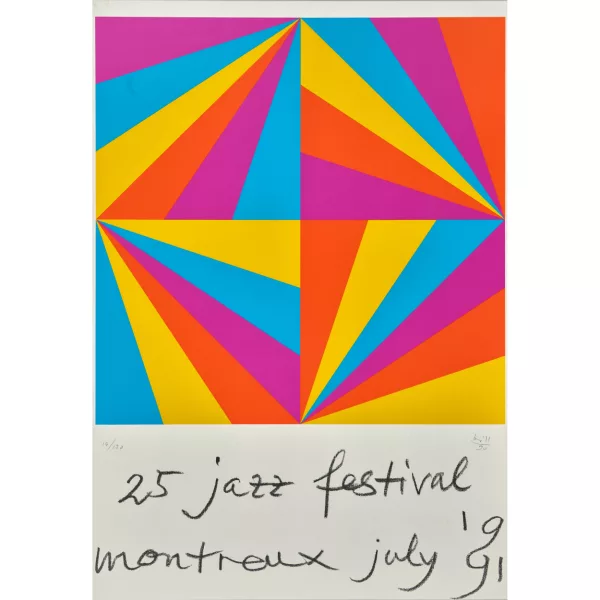 Max Bill — "Jazz Festival Montreux 1991".