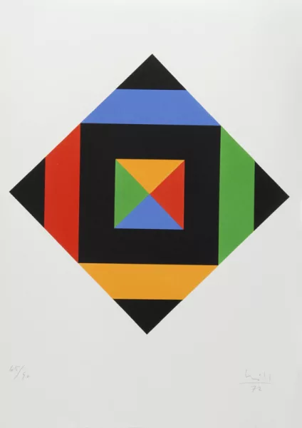 Max Bill — Hommage à Picasso, 1972