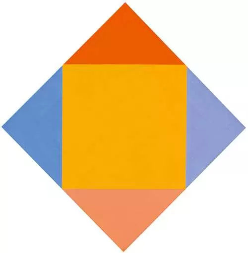 MAX BILL — Blau und rot um gelb. 1959/70. — Koller Auktionen