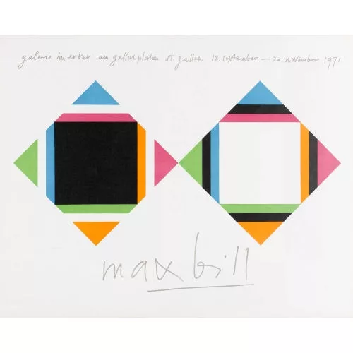 Max Bill — Konvolut.