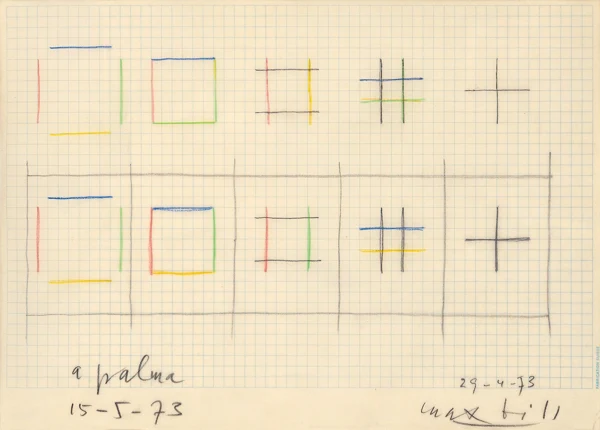 Max Bill — Ohne Titel, 1973