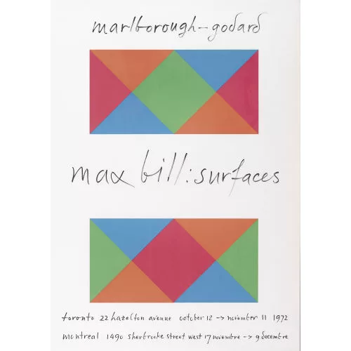 Max Bill — "marlborough - godart".