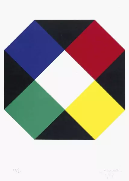 MAX BILL — Farb-Achteck. 1967. — Koller Auktionen