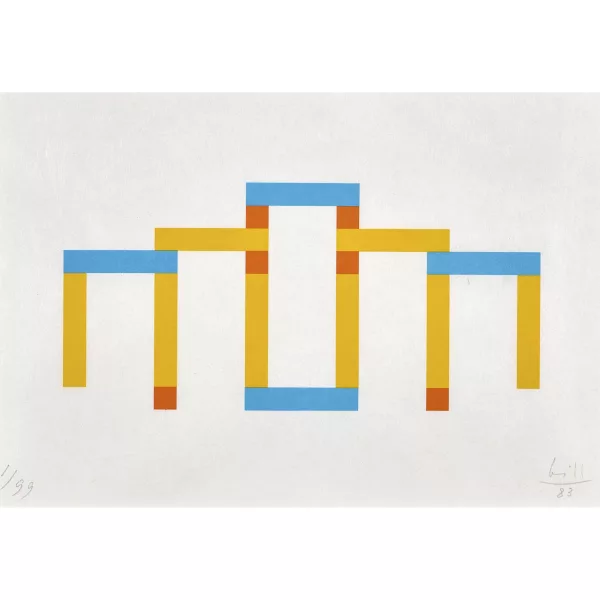 Max Bill — Geometrische Komposition.