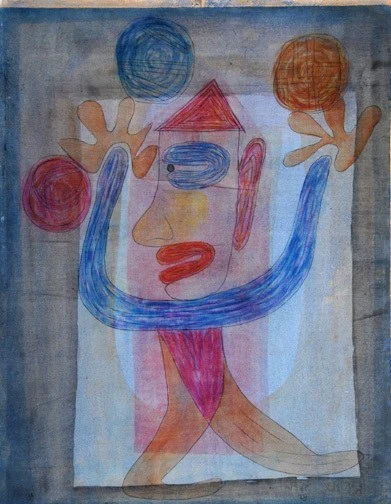 Max Bill — Ballspielender Clown, 1929