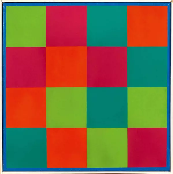 Max Bill — Vier Farben in zwei Komplementärgruppen — Galerie Kornfeld