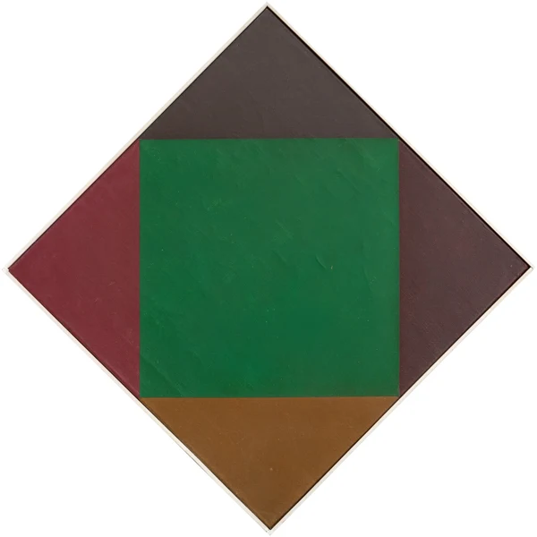 Max Bill — Grünes Quadrat