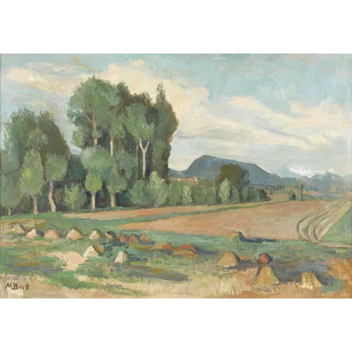 Max Böhlen — "Landschaft mit Rigi".