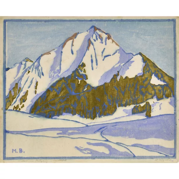 Max Burgmeier — Winterlandschaft.