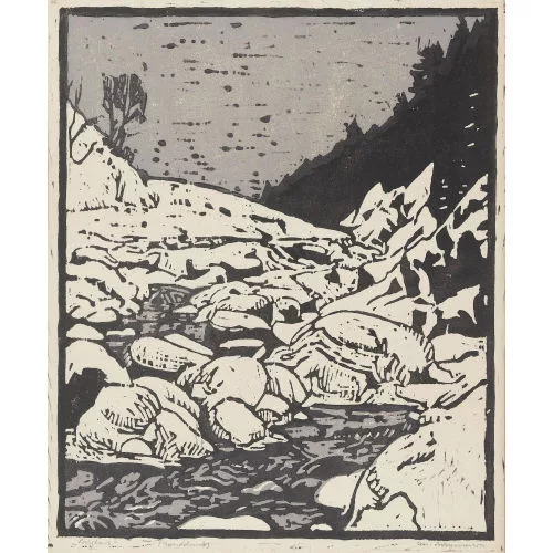 Max Burgmeier — "Bergbach".
