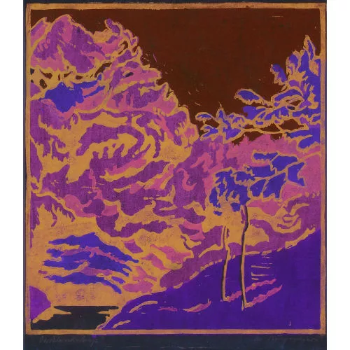 Max Burgmeier — "Parklandschaft".