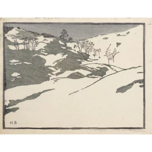 Max Burgmeier — Bergfrühling.