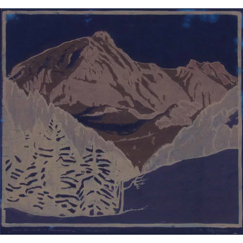 Max Burgmeier — "Dent du Midi...".