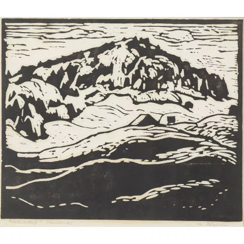 Max Burgmeier — "Juralandschaft".