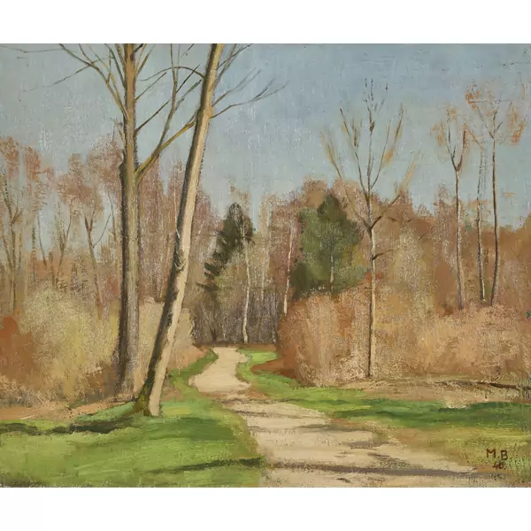 "Weg im Vorfrühling"