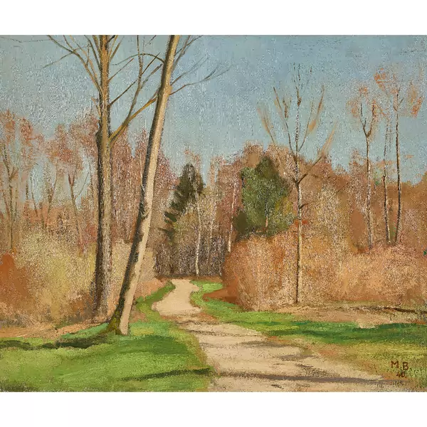 "Weg im Vorfrühling"