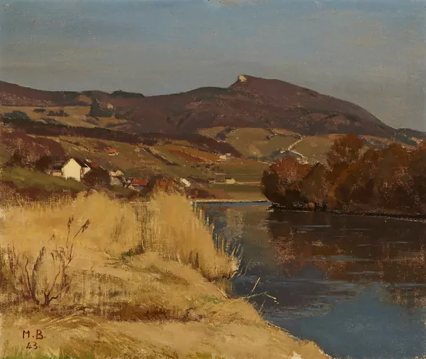 Aarelandschaft mit Gislifluh
