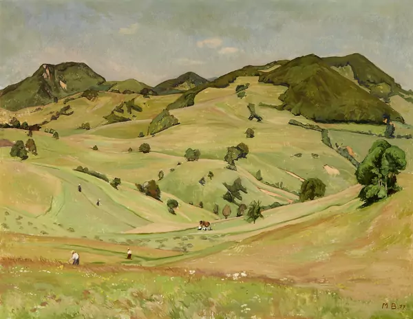 Landschaft im Sommer