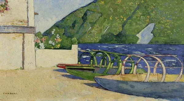 Max Buri — Bei Gandria (Luganersee), 1909