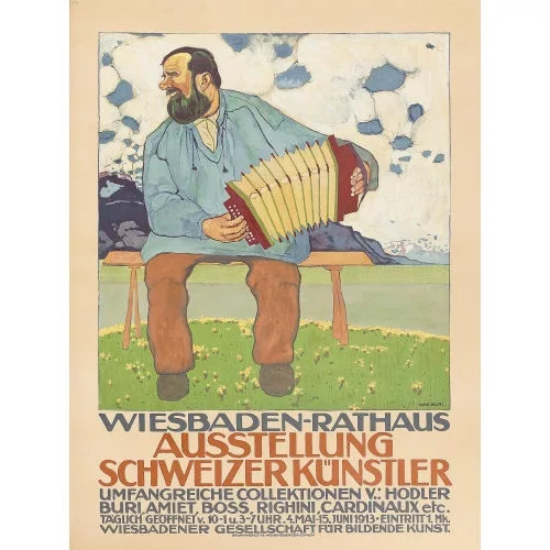 Max Buri — "Ausstellung Schweizer Künstler".