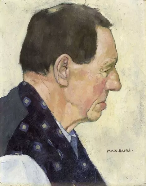 MAX BURI — Bildnis eines Mannes. — Koller Auktionen