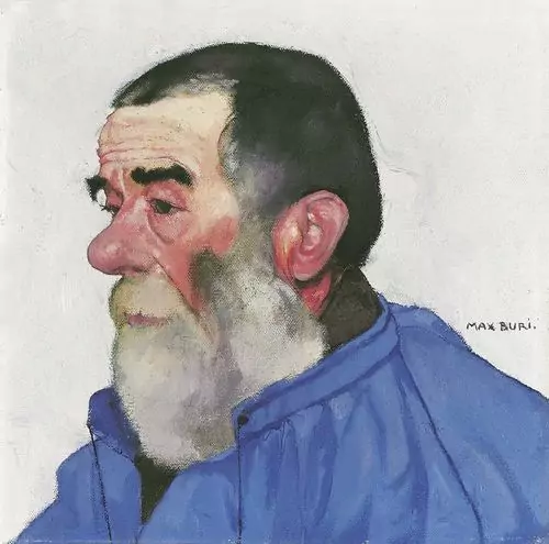 MAX BURI — Bildnis eines bärtigen Mannes. — Koller Auktionen