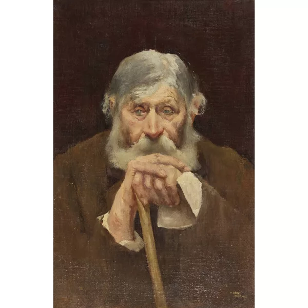 Max Buri — "Alter Mann".