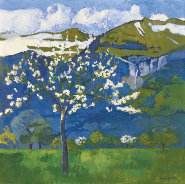 Max Buri — FRÜHLINGSLANDSCHAFTSPRING LANDSCAPE