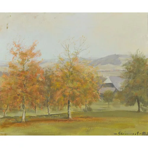 Max Clément — "Herbst in Tützenberg".