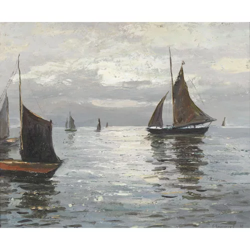Max Clément — "Adriatische Riviera".