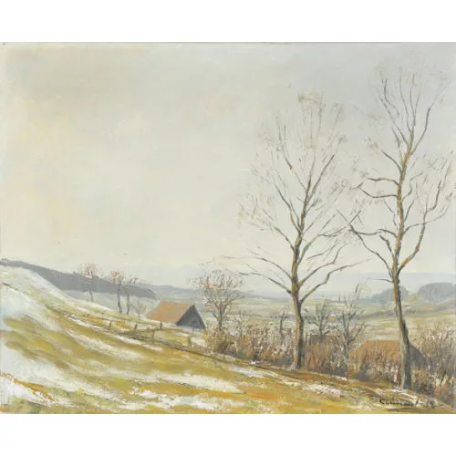 Max Clément — "Sensler Landschaft".
