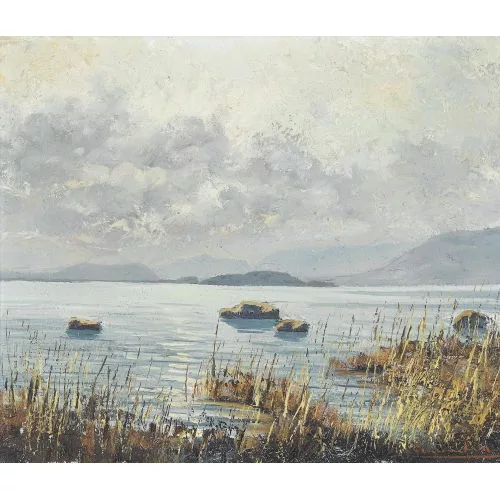 Max Clément — "Am Bielersee".