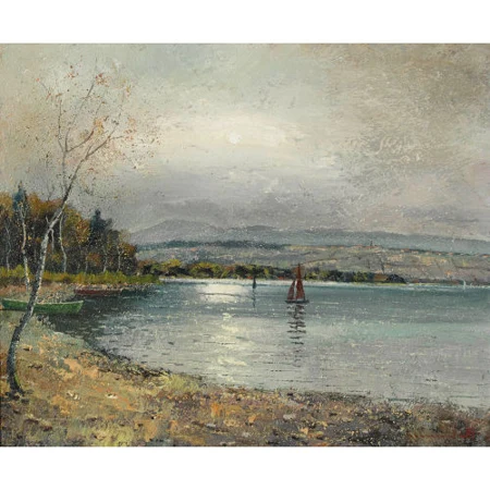 "Am westlichen Murtensee"