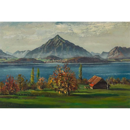 "Stimmung über Thuner See"