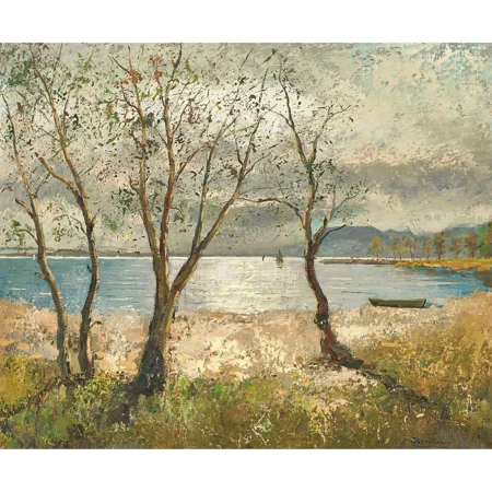 Herbstliche Seelandschaft