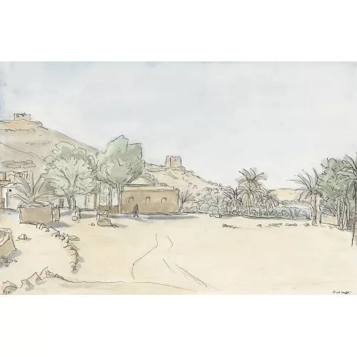 Max Fueter — "Bei Assouan".