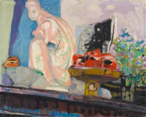MAX GUBLER — Stilleben mit Skulpturen. 1953. — Koller Auktionen