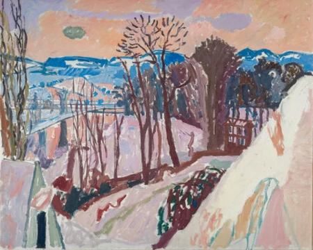 Winterlandschaft, Unterengstringen, 1942