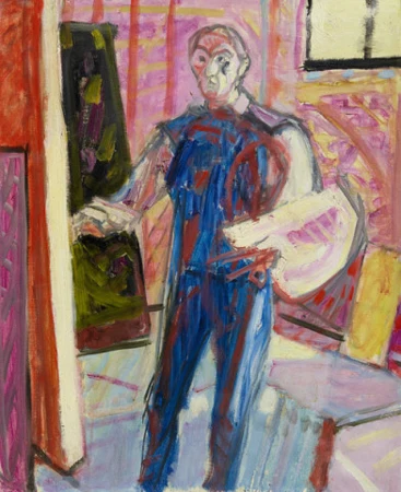 Selbstbildnis, Ganzfigur, 1949