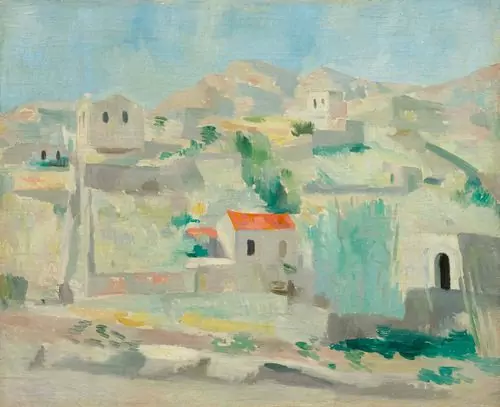 MAX GUBLER — Blick auf Lipari / Contrada Ponte. 1925. — Koller Auktionen